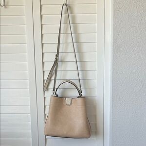 Chic Beige Shoulder Bag